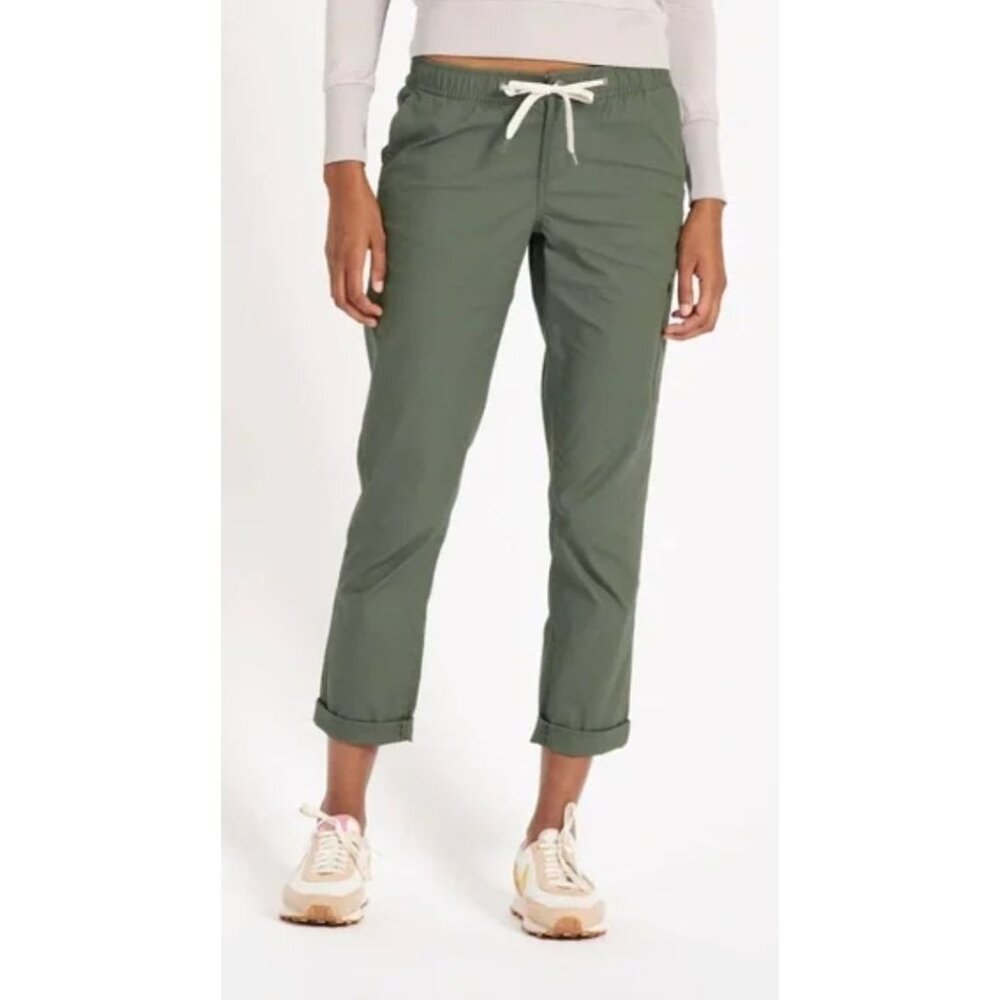 Vuori Ripstop Ankle Pant Hiking Green-sz Small - Picture 2 of 8